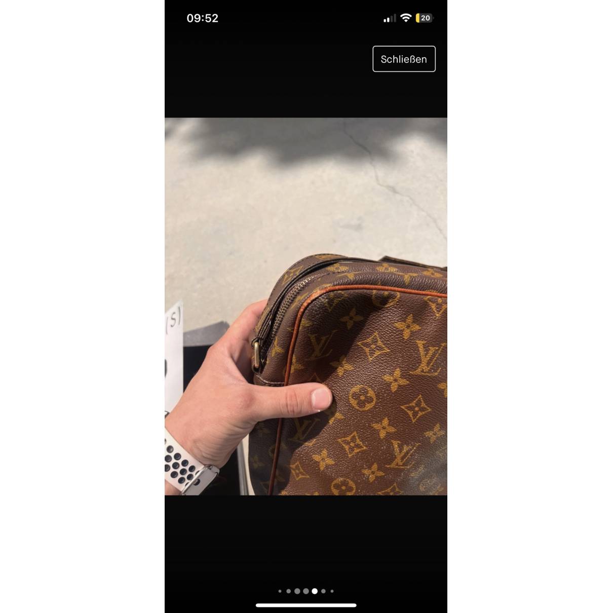 Louis Vuitton Utility Phone Sleeve Bag