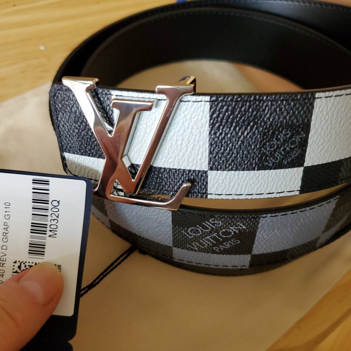 Belt Louis Vuitton Brown size Not specified International in Not specified  - 26166567