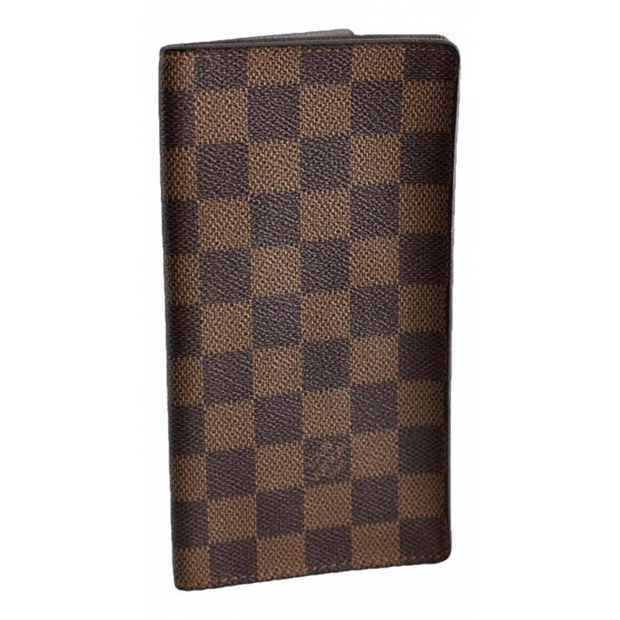 Wallet Louis Vuitton Brown in Other - 38616334