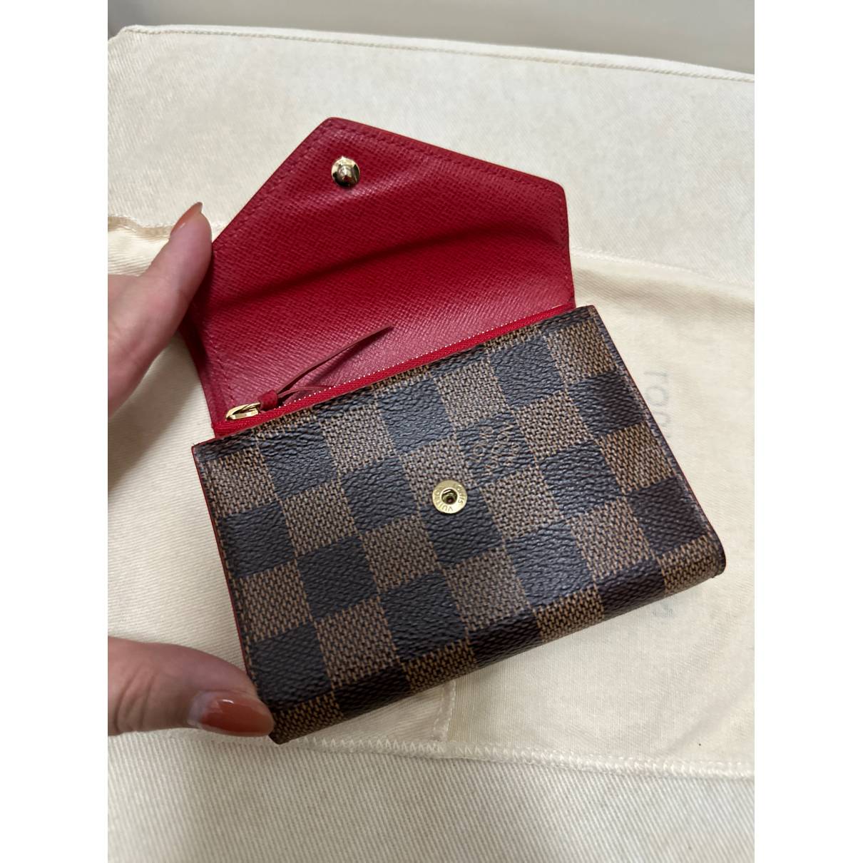 Victorine wallet Louis Vuitton Brown in Other - 33027967