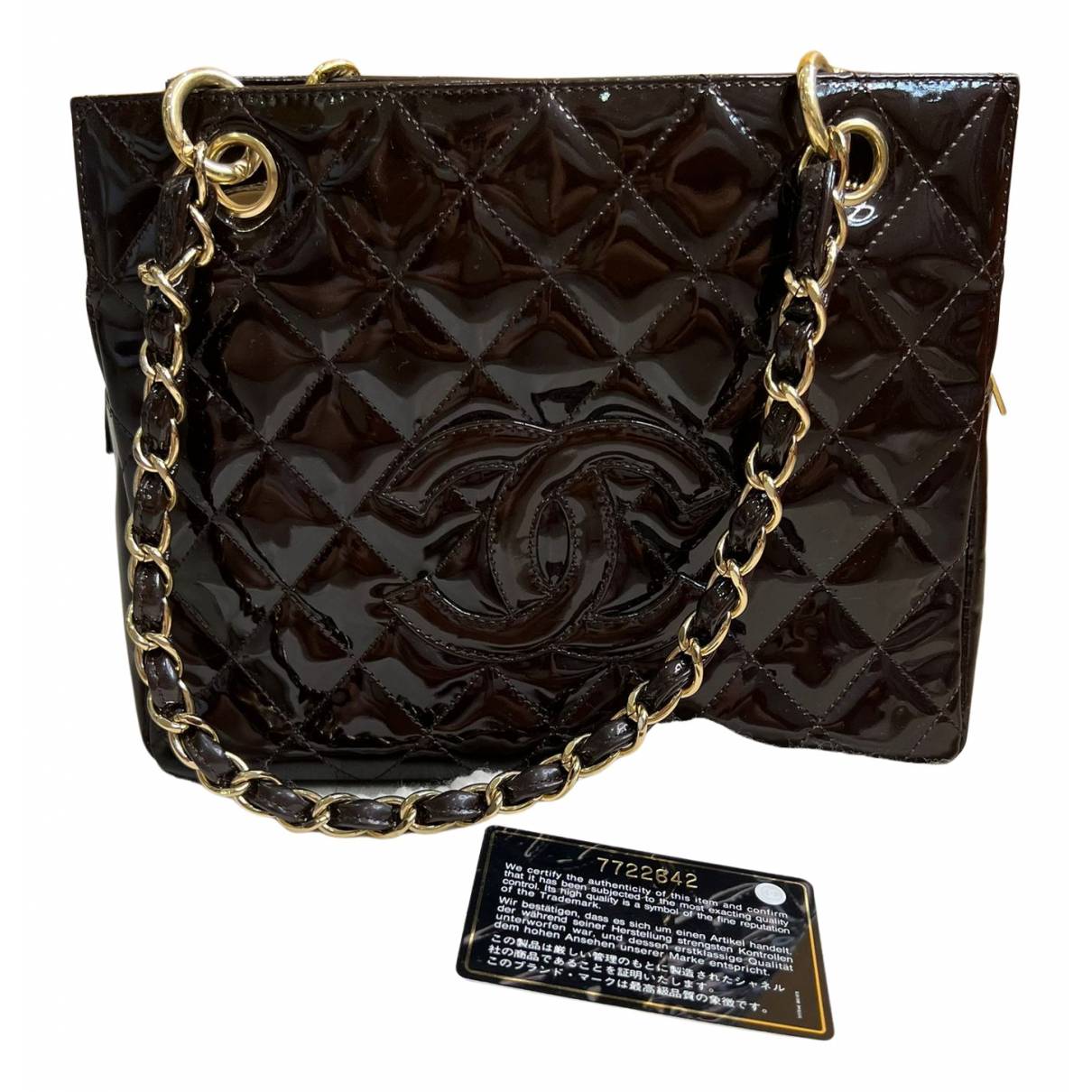 Petite Shopping Tote leather handbag