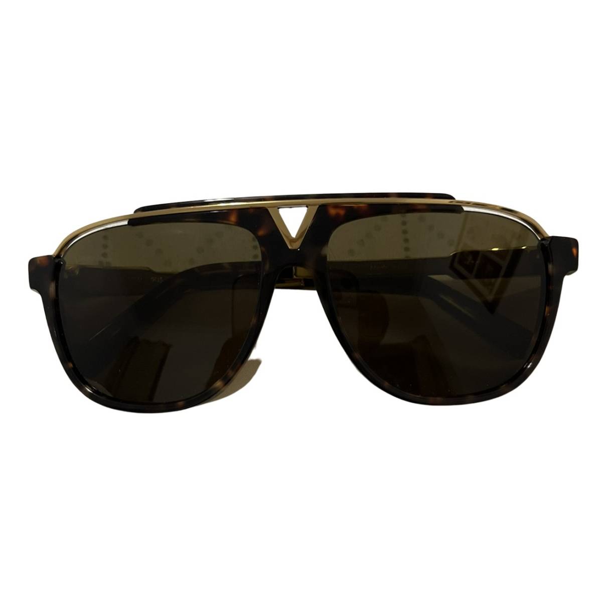 Sunglasses Louis Vuitton Brown in Plastic - 28200519