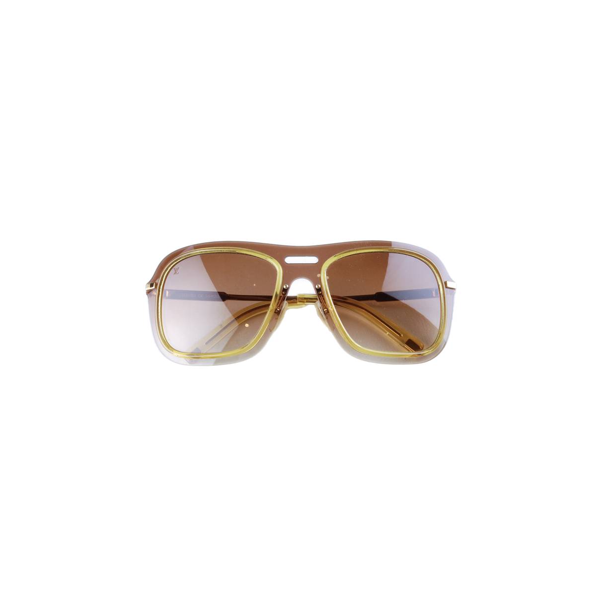 Sunglasses Louis Vuitton Brown in Plastic - 31627398