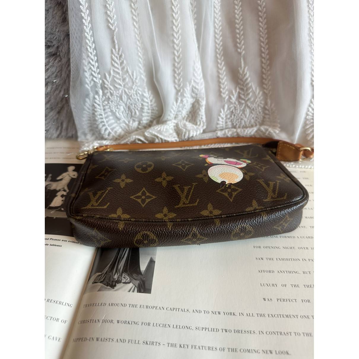 Louis Vuitton Pochette Accessoires Monogram Mini Brown  Louis vuitton  pochette, Louis vuitton, Monogram outfit