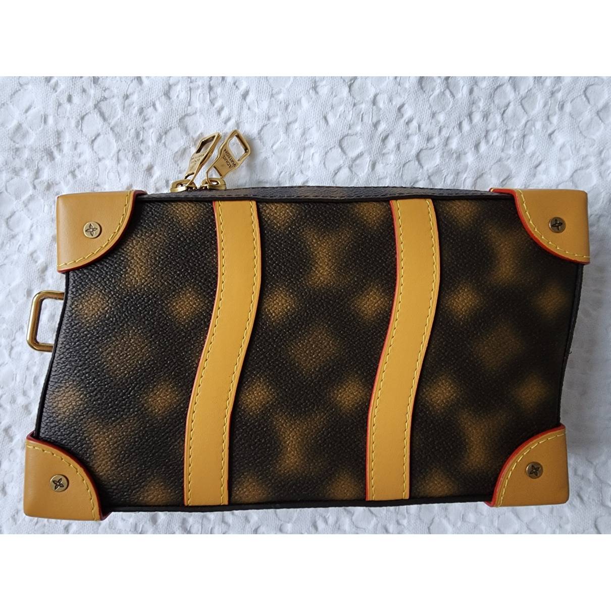 Soft trunk mini bag Louis Vuitton Brown in Synthetic - 34090692