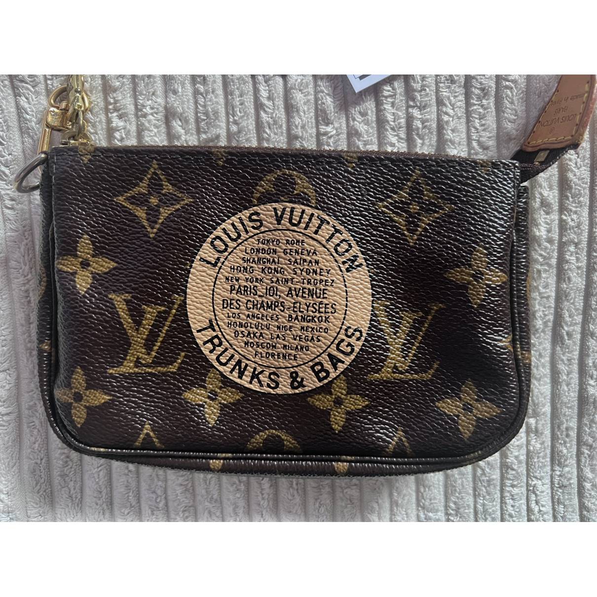 Louis Vuitton LV Mini pochette accessoires new London Brown