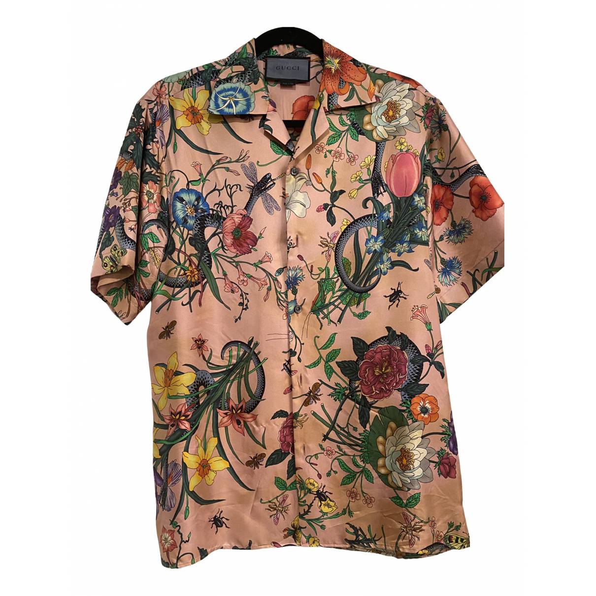 Floral Silk Shirt in Multicoloured - Gucci