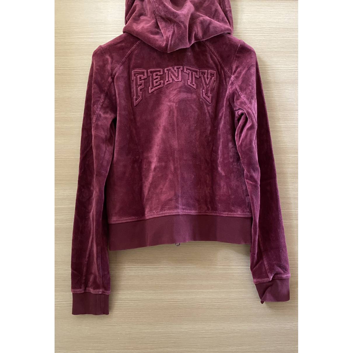 Sweatshirt Fenty x Puma Burgundy size M International in Cotton - 27875239