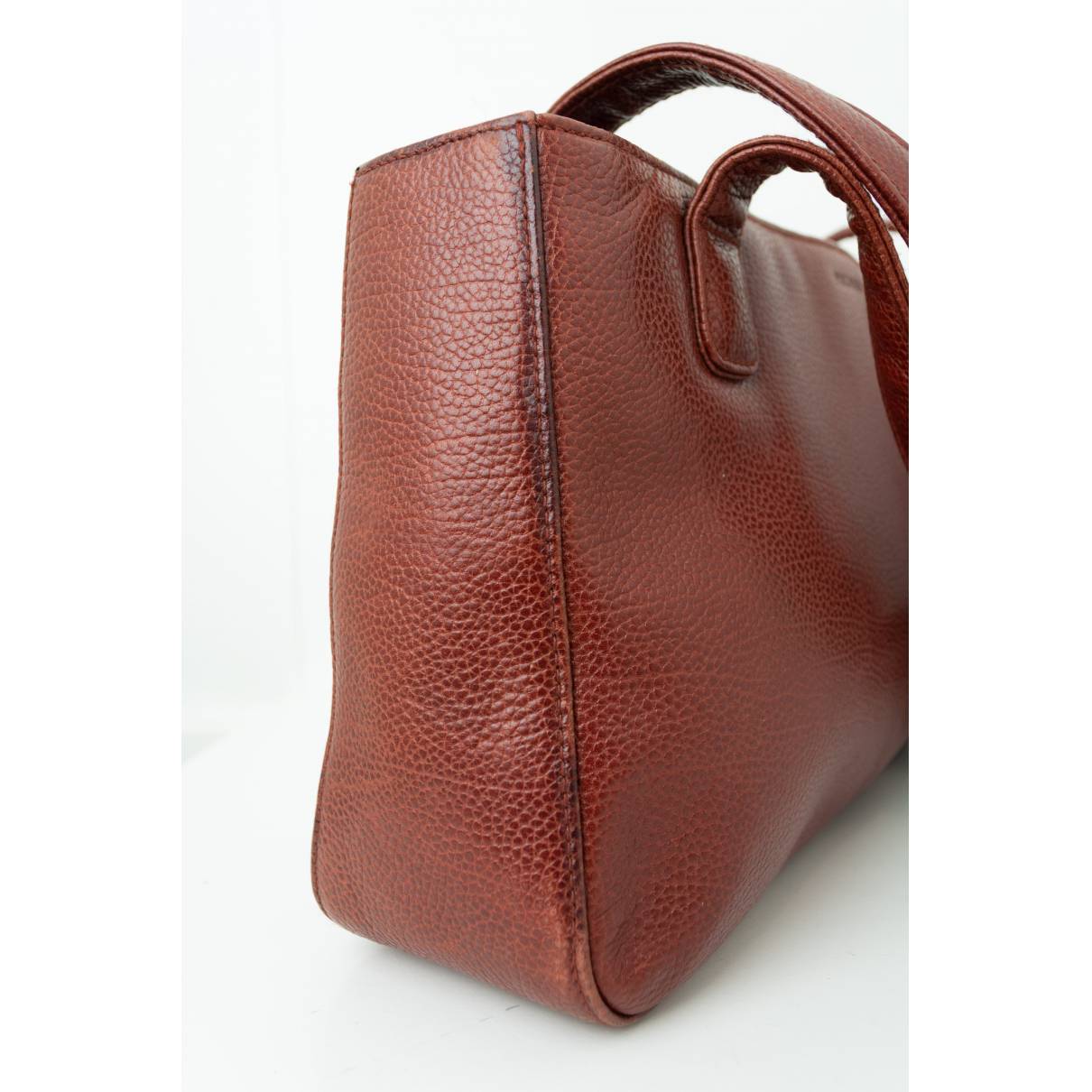 Vintage Red Leather Woman Shoulder Bag Picard Leather Bag 