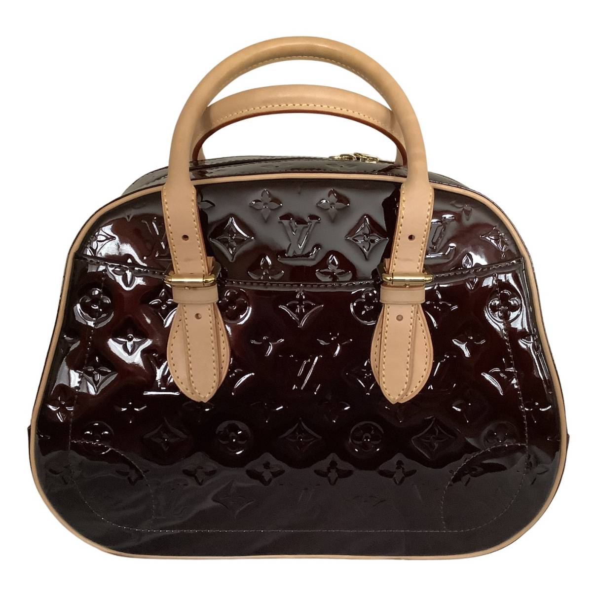 Summit patent leather tote Louis Vuitton Burgundy in Patent