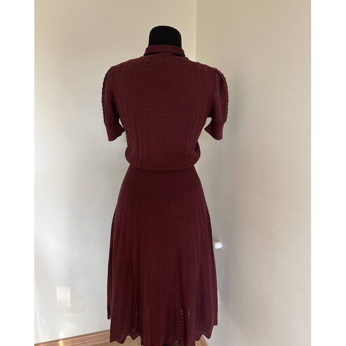 Silk mid-length dress Ralph Lauren Purple Label