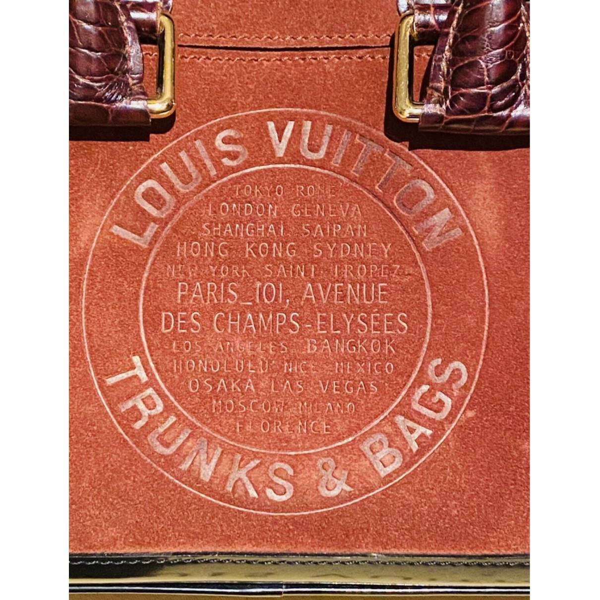 Louis Vuitton - Authenticated Speedy Handbag - Suede Burgundy for Women, Very Good Condition