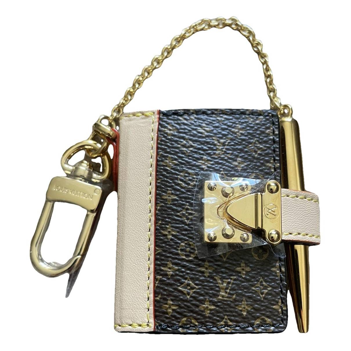 Empreinte leather bag charm Louis Vuitton Camel in Leather - 37204876