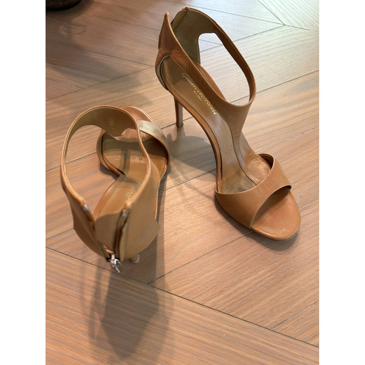 Buy Gianvito Rossi Leather heels online