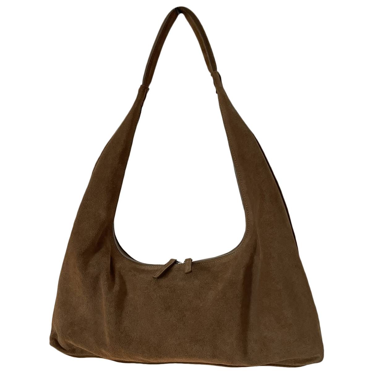 Marge Sherwood Leather Belted Satchel Bag