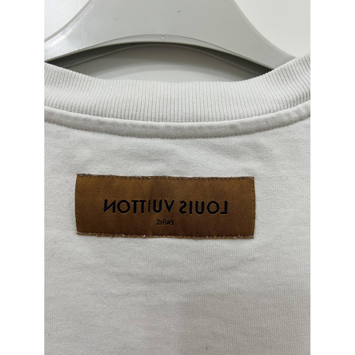 Camisetas Louis vuitton Blanco talla M International de en Algodón -  35059847
