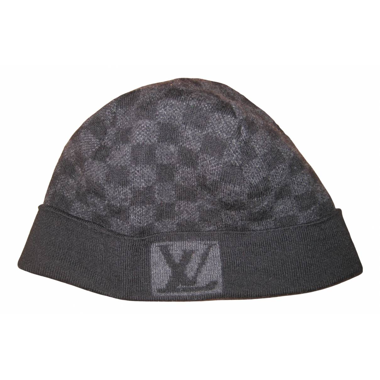 Chapeau / bonnet en laine Louis Vuitton Gris taille 55 cm en Laine -  28160395