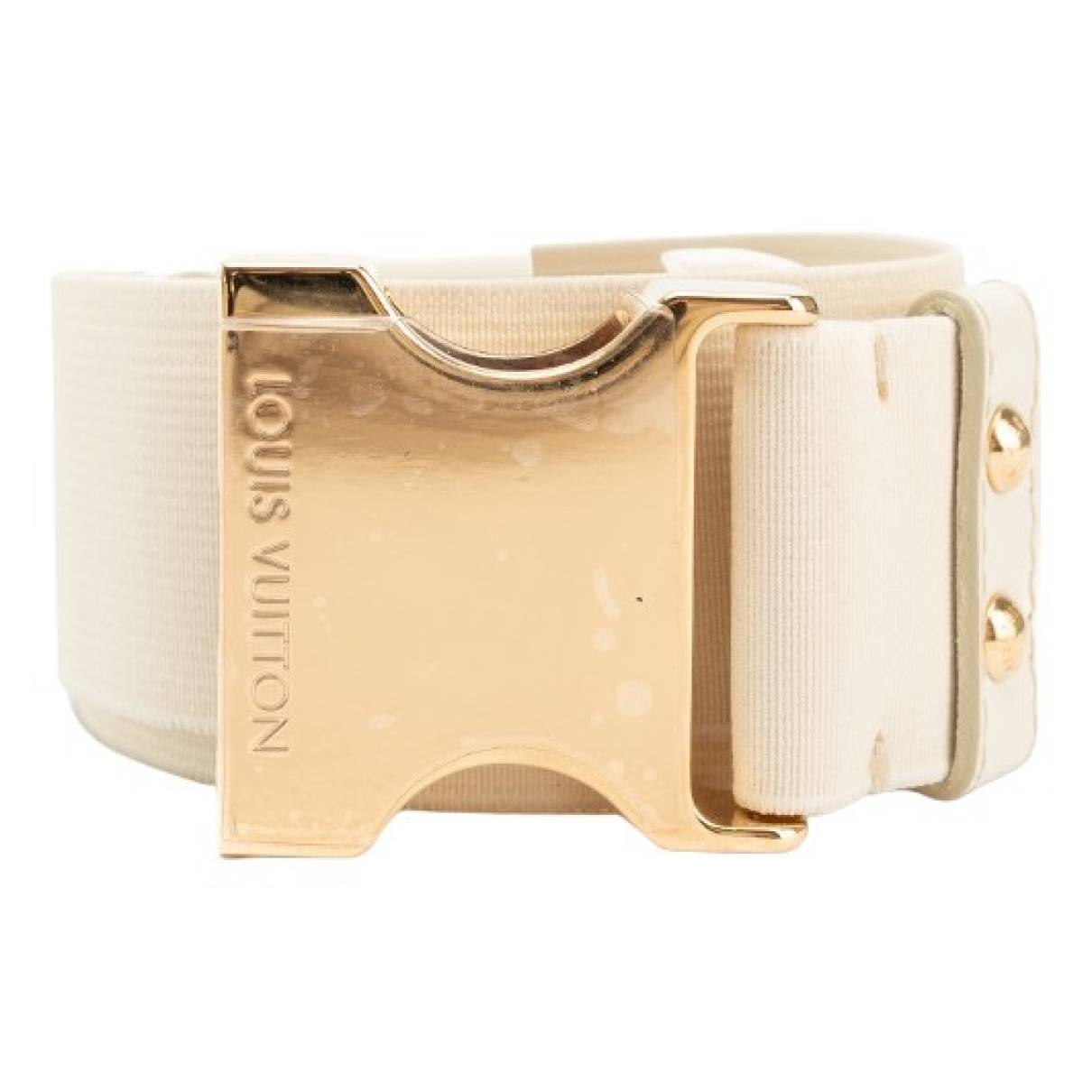 Cinturones Louis vuitton Blanco talla XS International de en Lona - 35699637