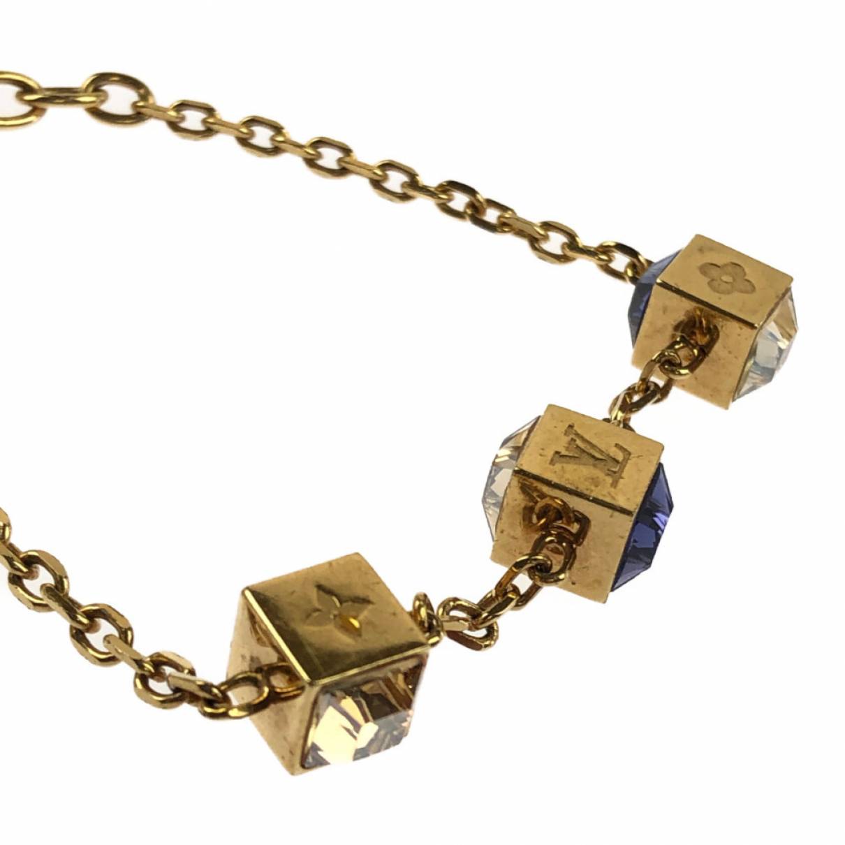 Louis Vuitton - Authenticated Blooming Bracelet - Gold Plated Gold for Women, Good Condition