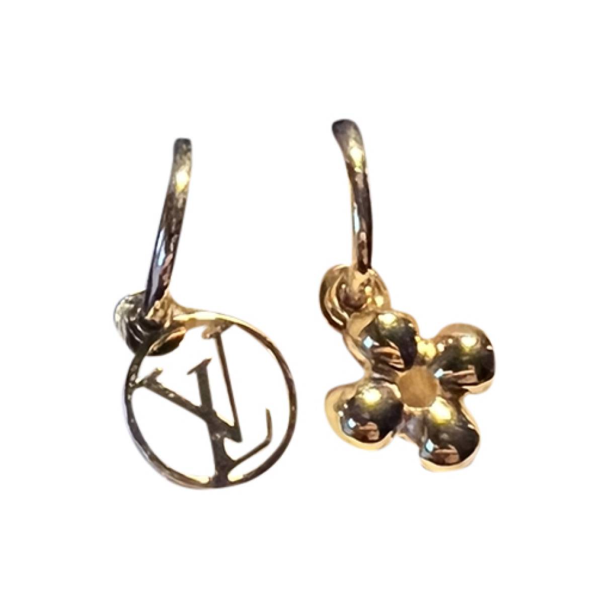 Blooming earrings Louis Vuitton Gold in Metal - 36050234