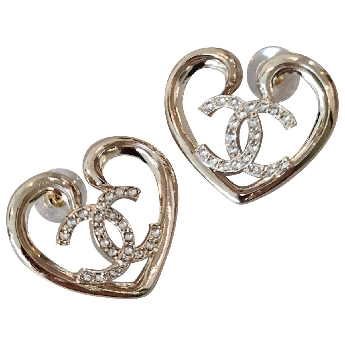 Cc earrings Chanel Gold in Metal - 39002084
