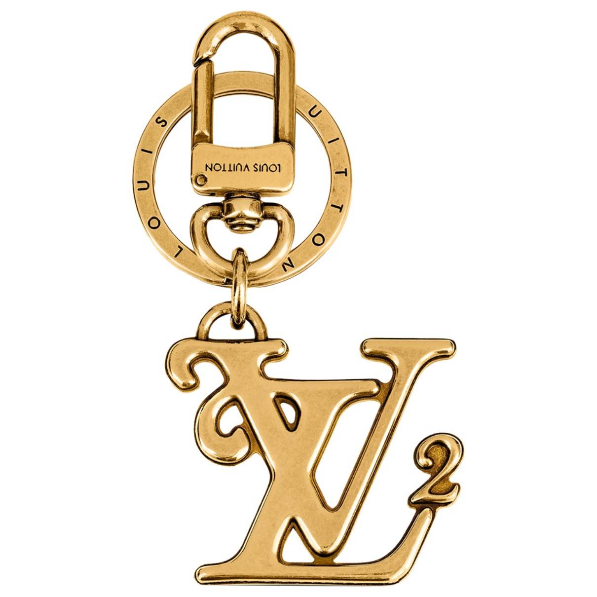 Louis Vuitton Goldtone Metal Trunk Key Holder and Bag Charm