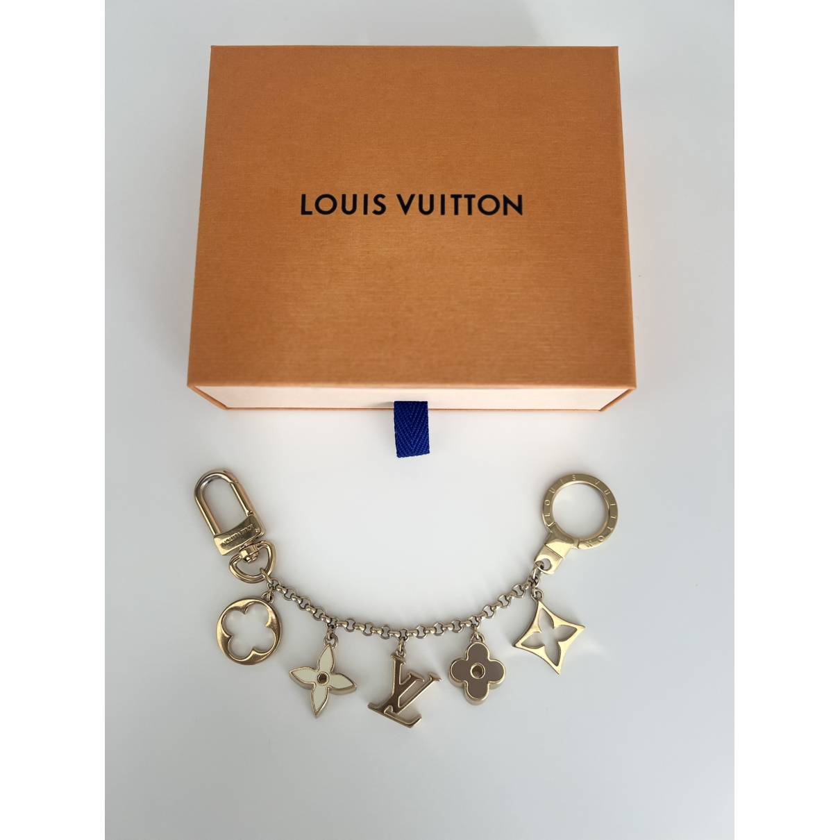 Louis Vuitton Louis Vuitton Fleur de Monogram Bag Charm Chain