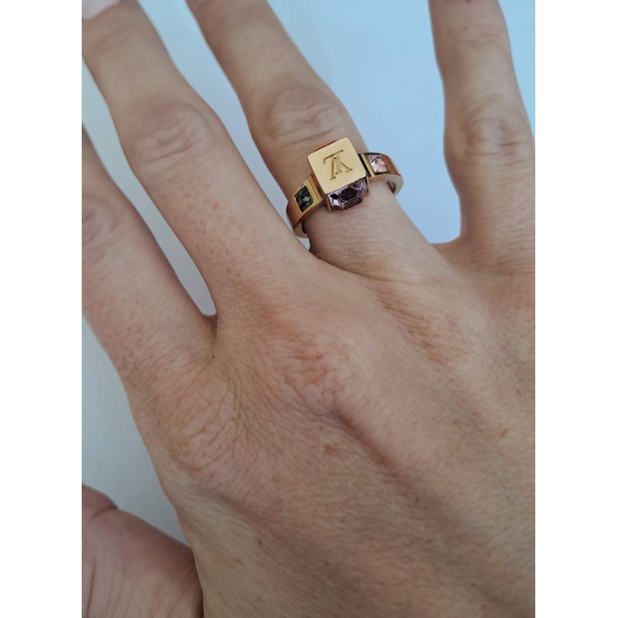 Ring Louis Vuitton Gold size 52 EU in Metal - 27651172