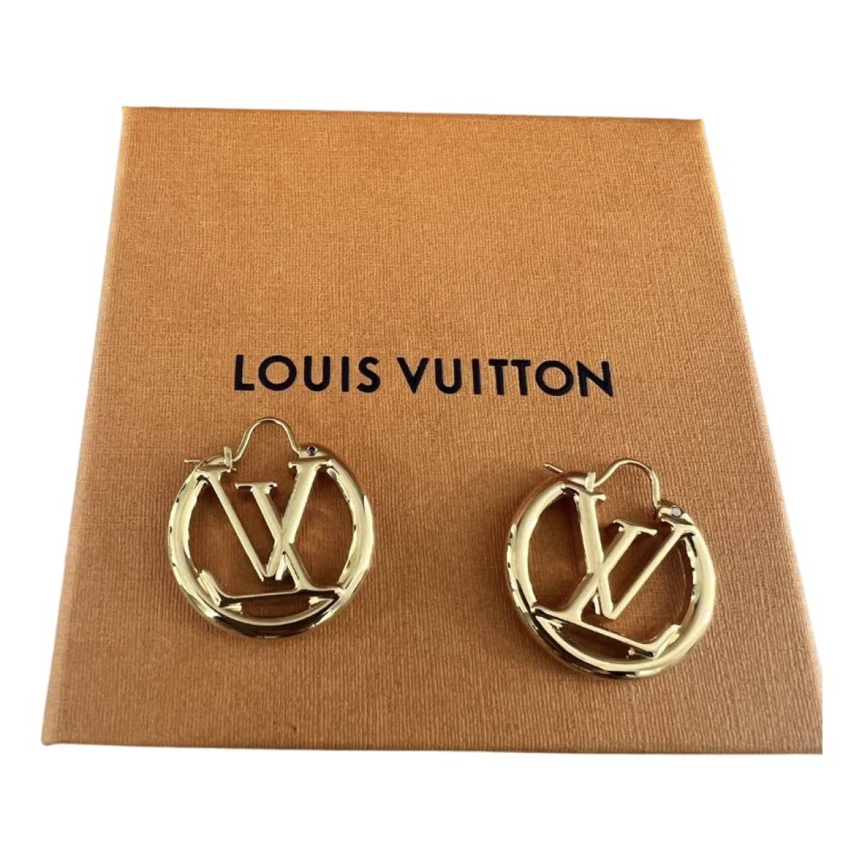 Louise earrings Louis Vuitton Gold in Metal - 31929574