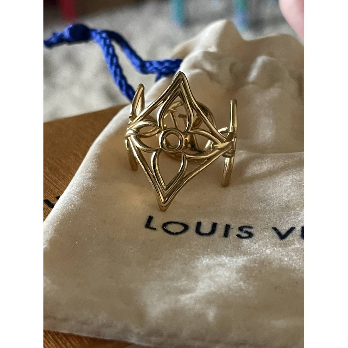 Louis Vuitton Louisette Bracelet, Silver, One Size