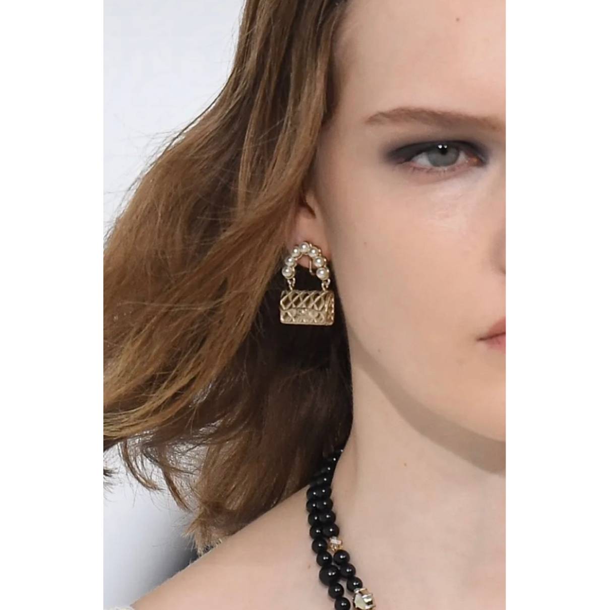 Real Housewives Earrings: Chanel Letter Earrings Latest Trend