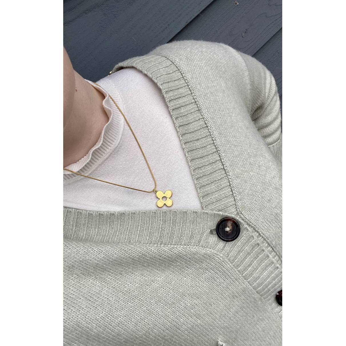 Monogram necklace Louis Vuitton Gold in Metal - 32824742