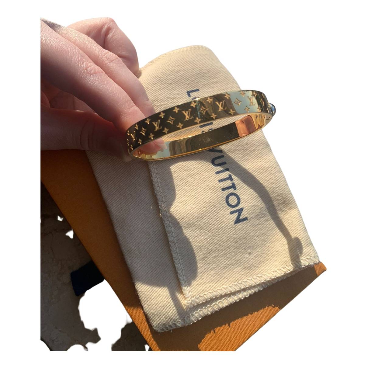 LV Nanogram Cuff Bracelet