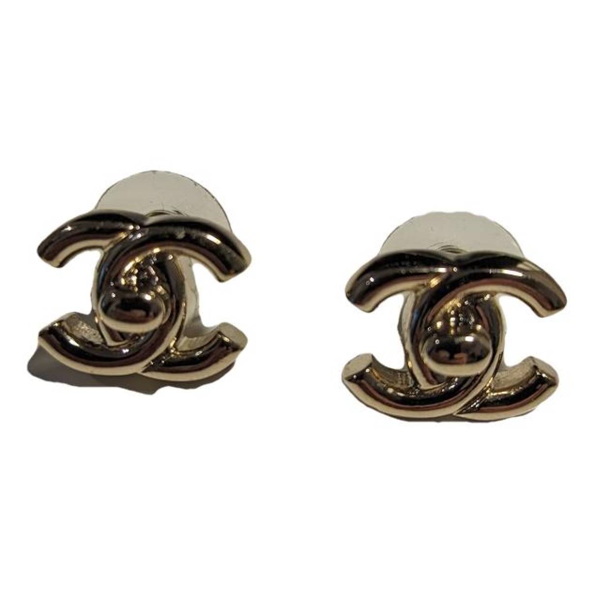 Chanel Silver Turnlock Earrings - PXL2459 – LuxuryPromise