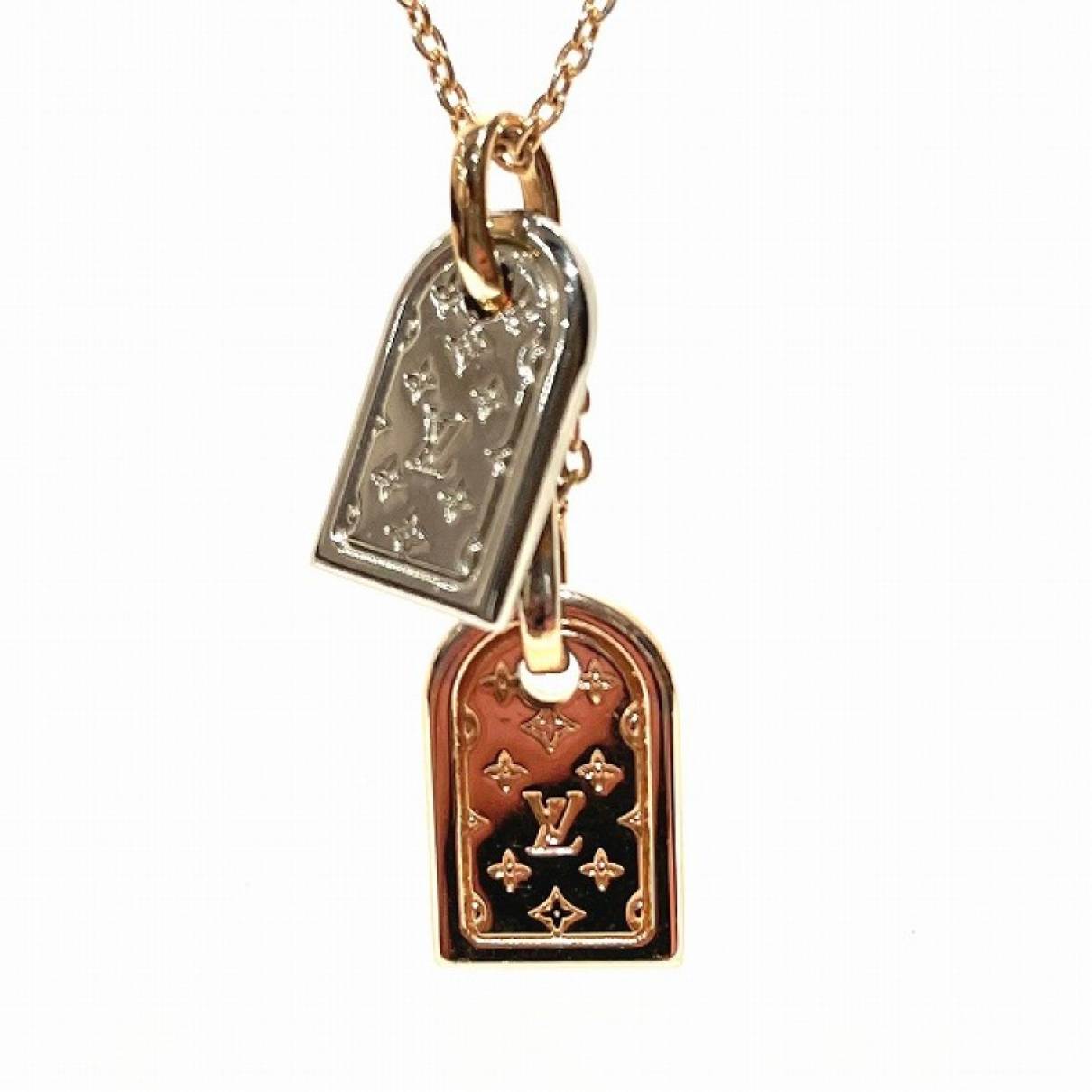 Nanogram necklace Louis Vuitton Gold in Other - 27036401