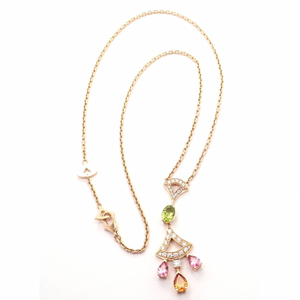 Pink gold necklace Bvlgari