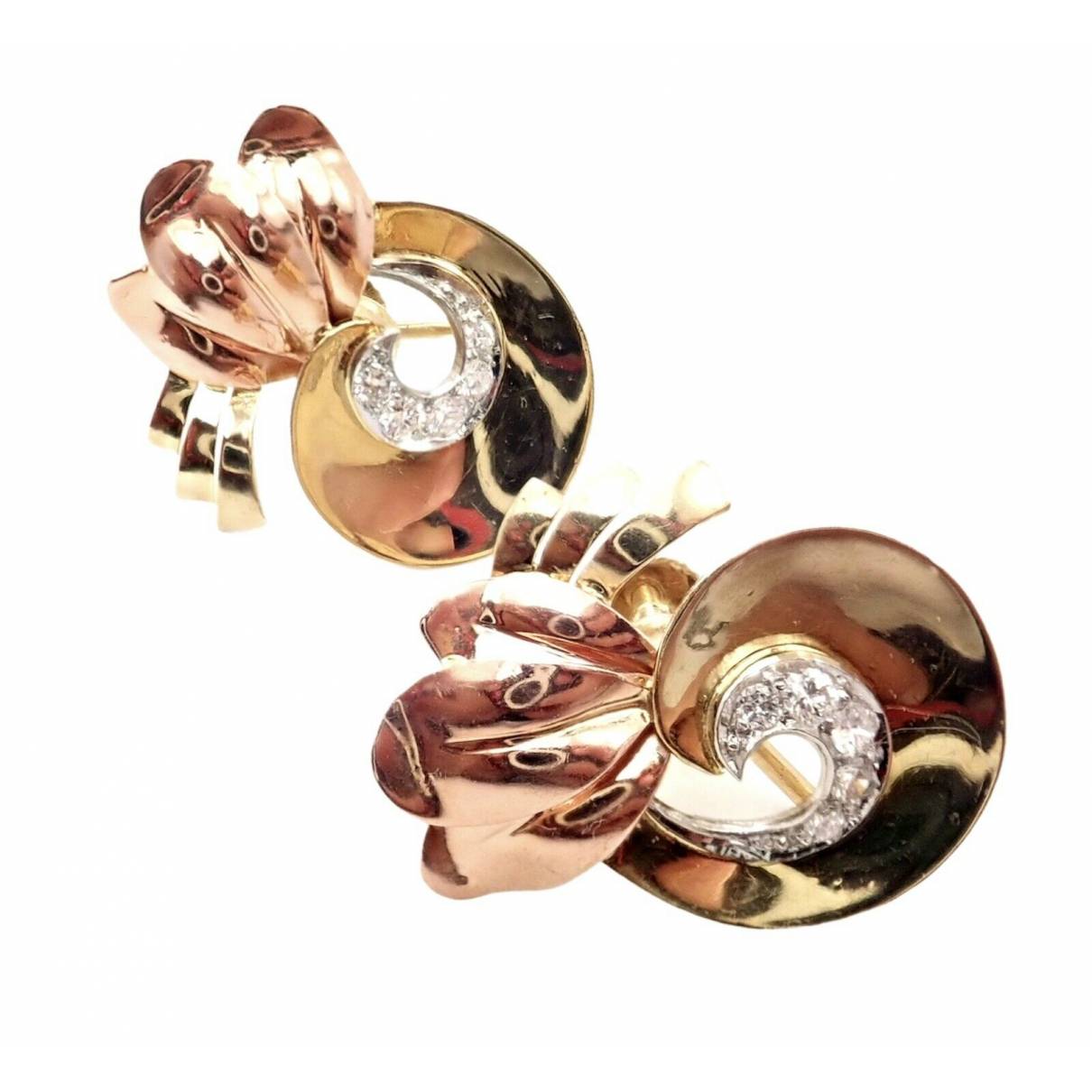 Pink gold earrings Tiffany & Co