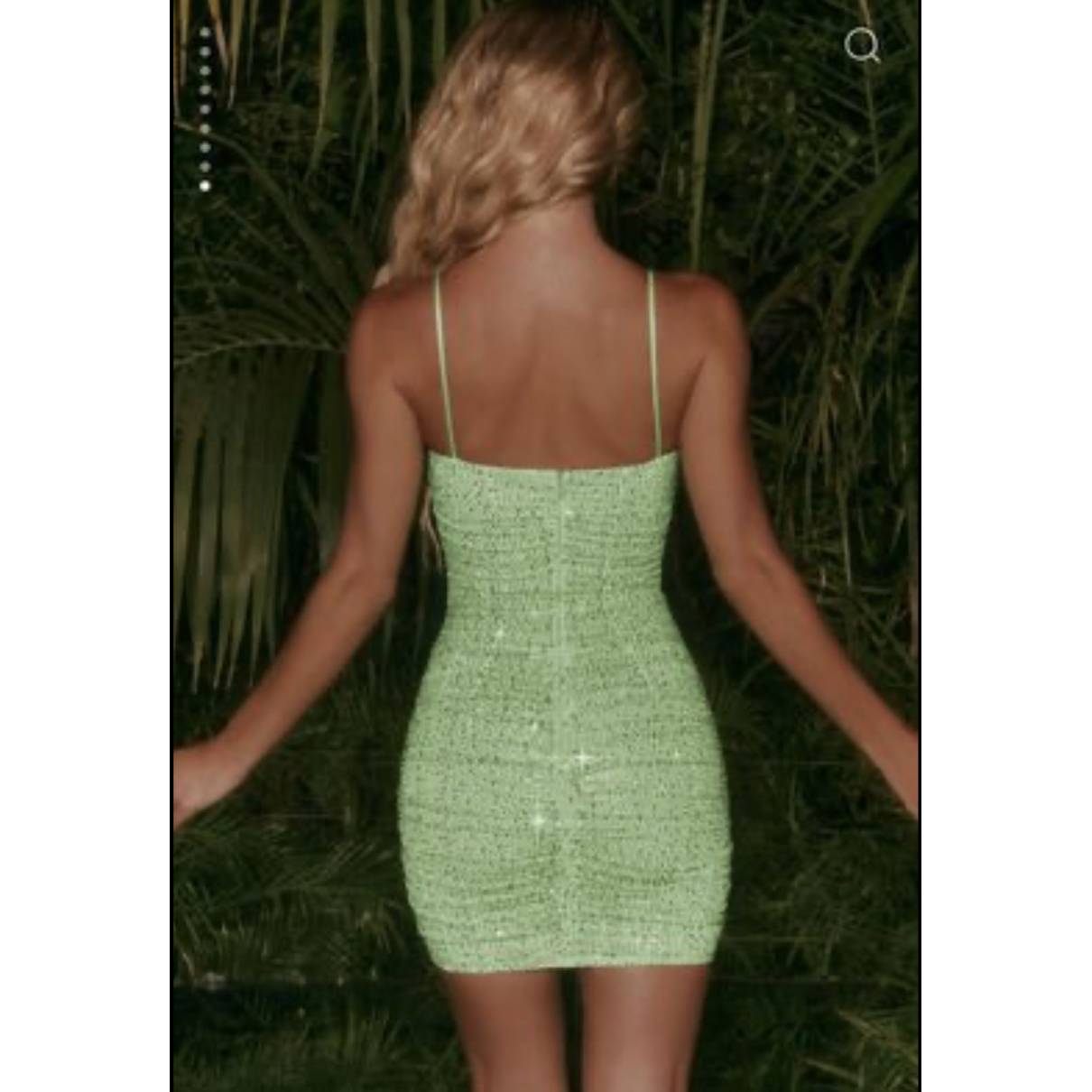 Buy OH POLLY Glitter mini dress online