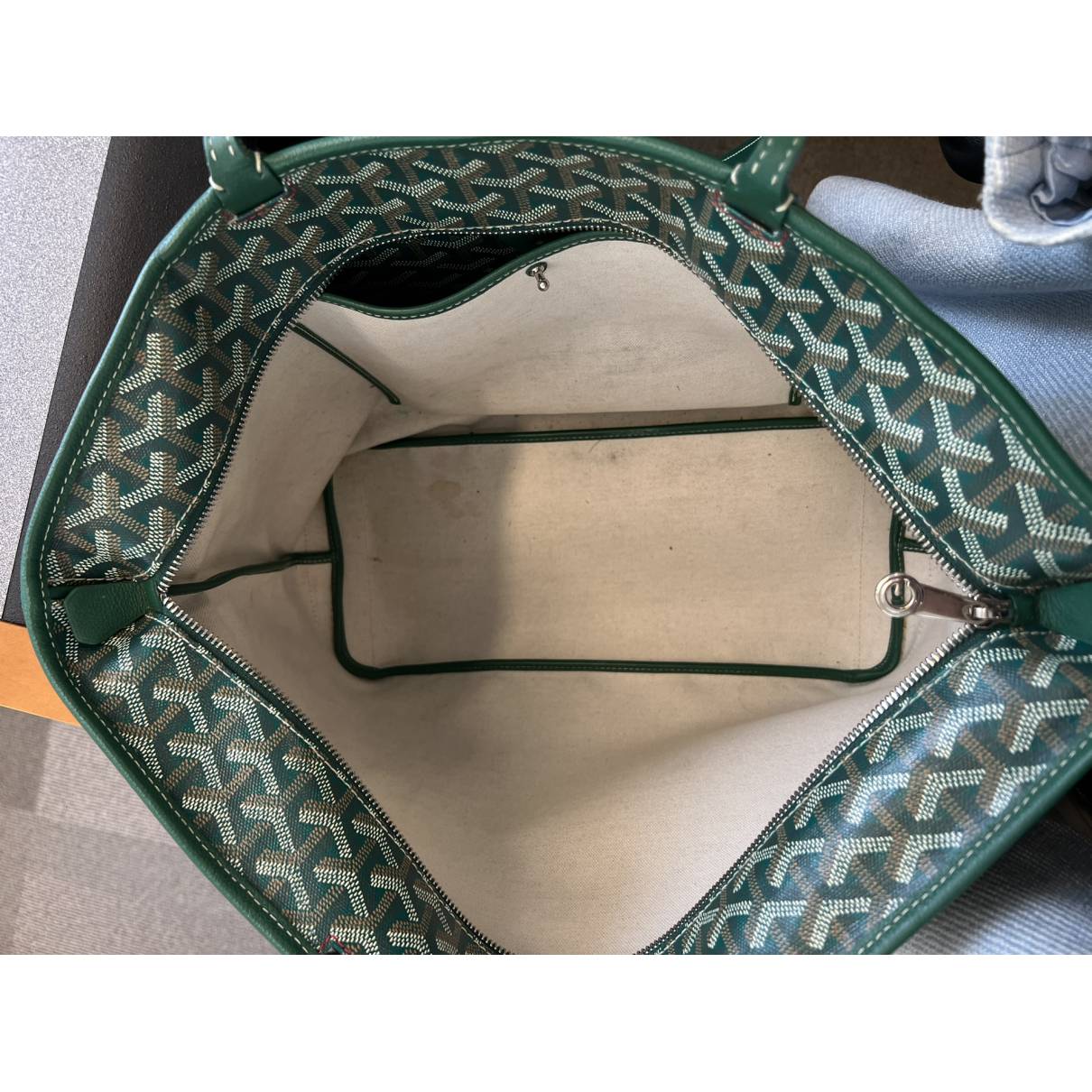 Artois leather handbag Goyard Green in Leather - 34810579