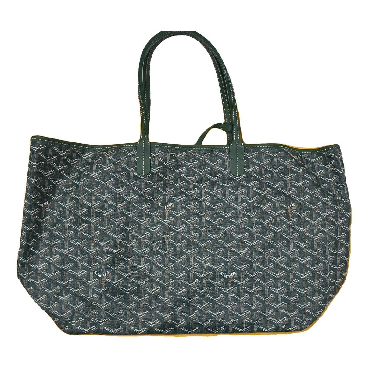 Saint-louis leather tote Goyard Green in Leather - 35362433