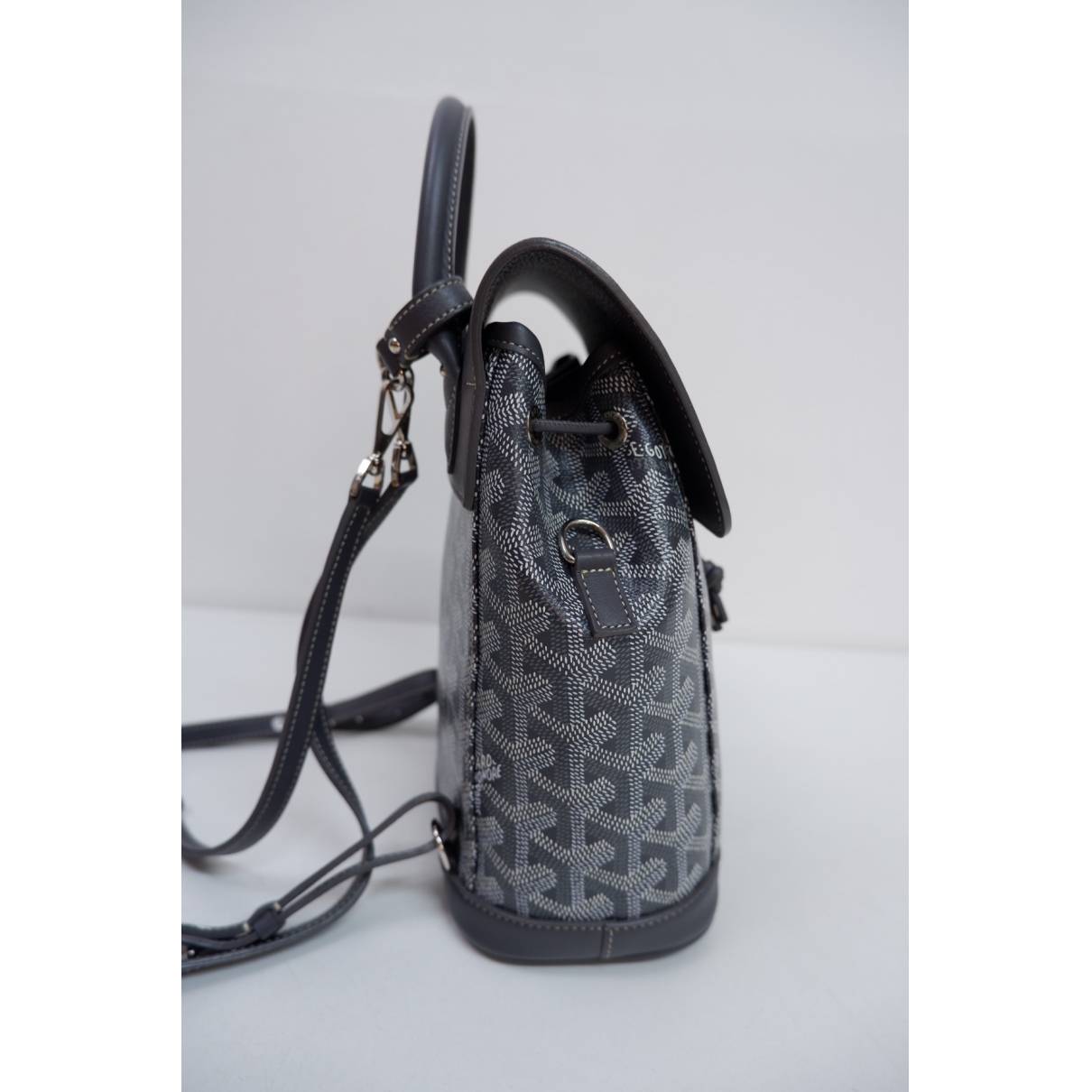 Goyard Mini Black Alpin Backpack