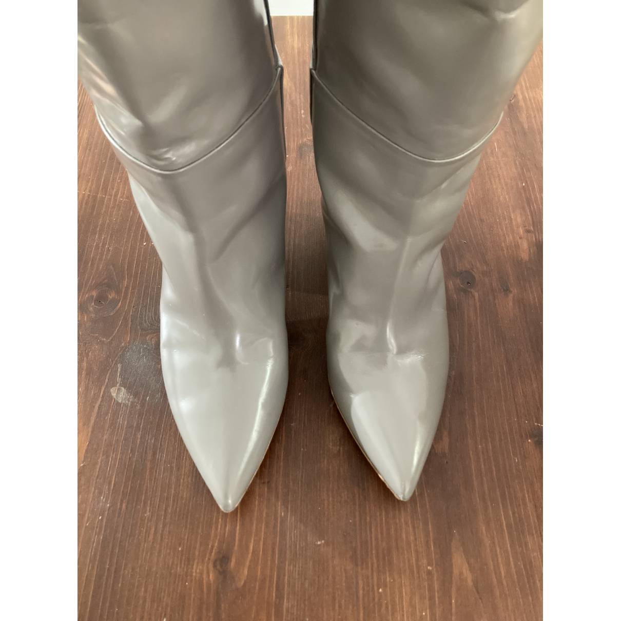 Leather riding boots Tibi