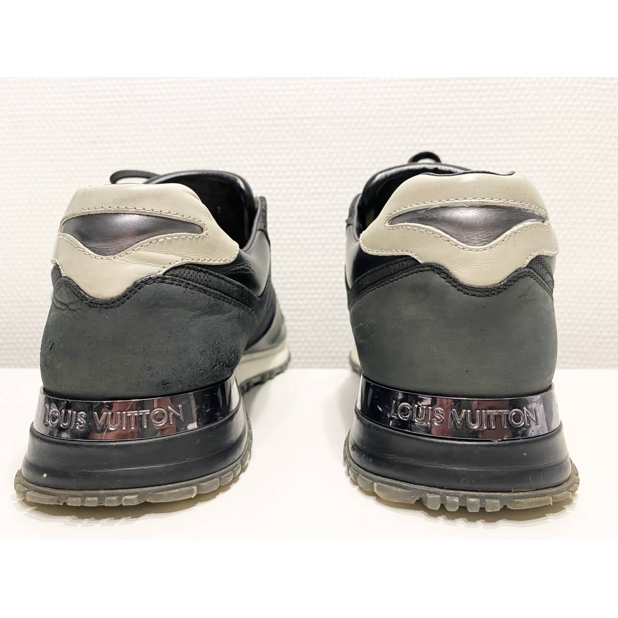 Louis Vuitton Sneakers aus Leder - Grün - Größe 7 - 33694238