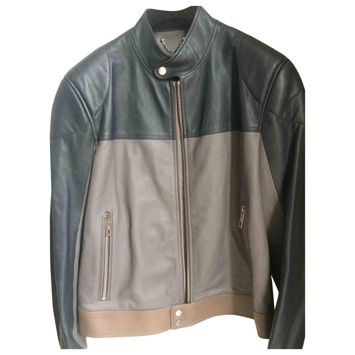 Leather jacket Louis Vuitton Other size 52 FR in Leather - 4691688