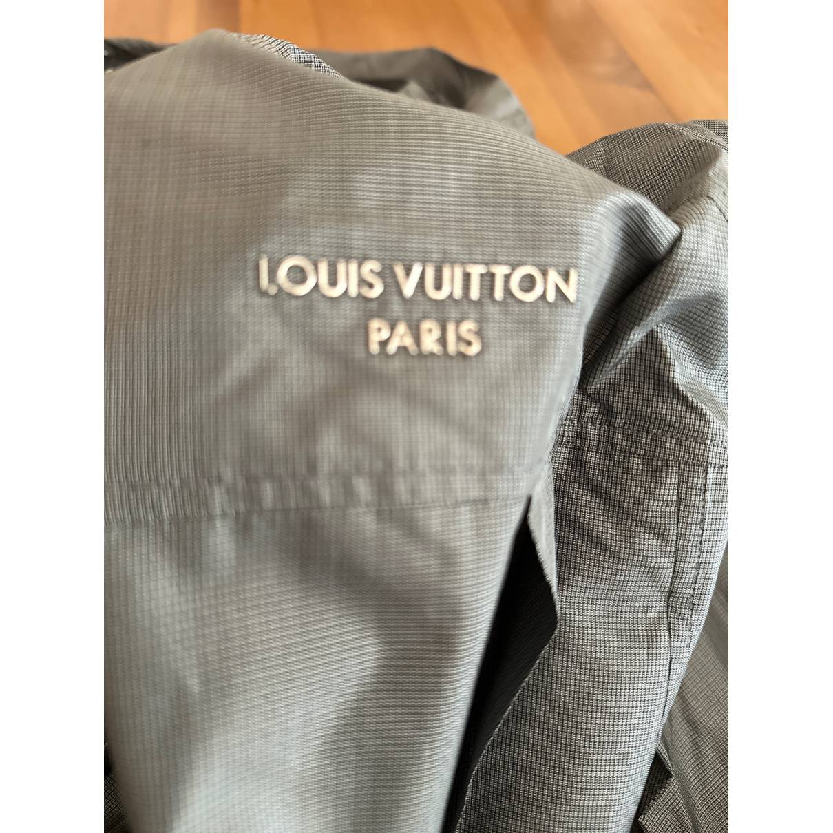 Louis Vuitton - Authenticated Jumpsuit - Polyester Silver Plain for Women, Never Worn