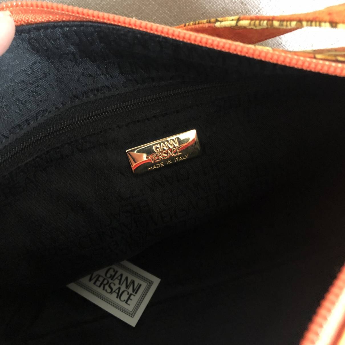 Cloth crossbody bag Gianni Versace Multicolour in Cloth - 30168019