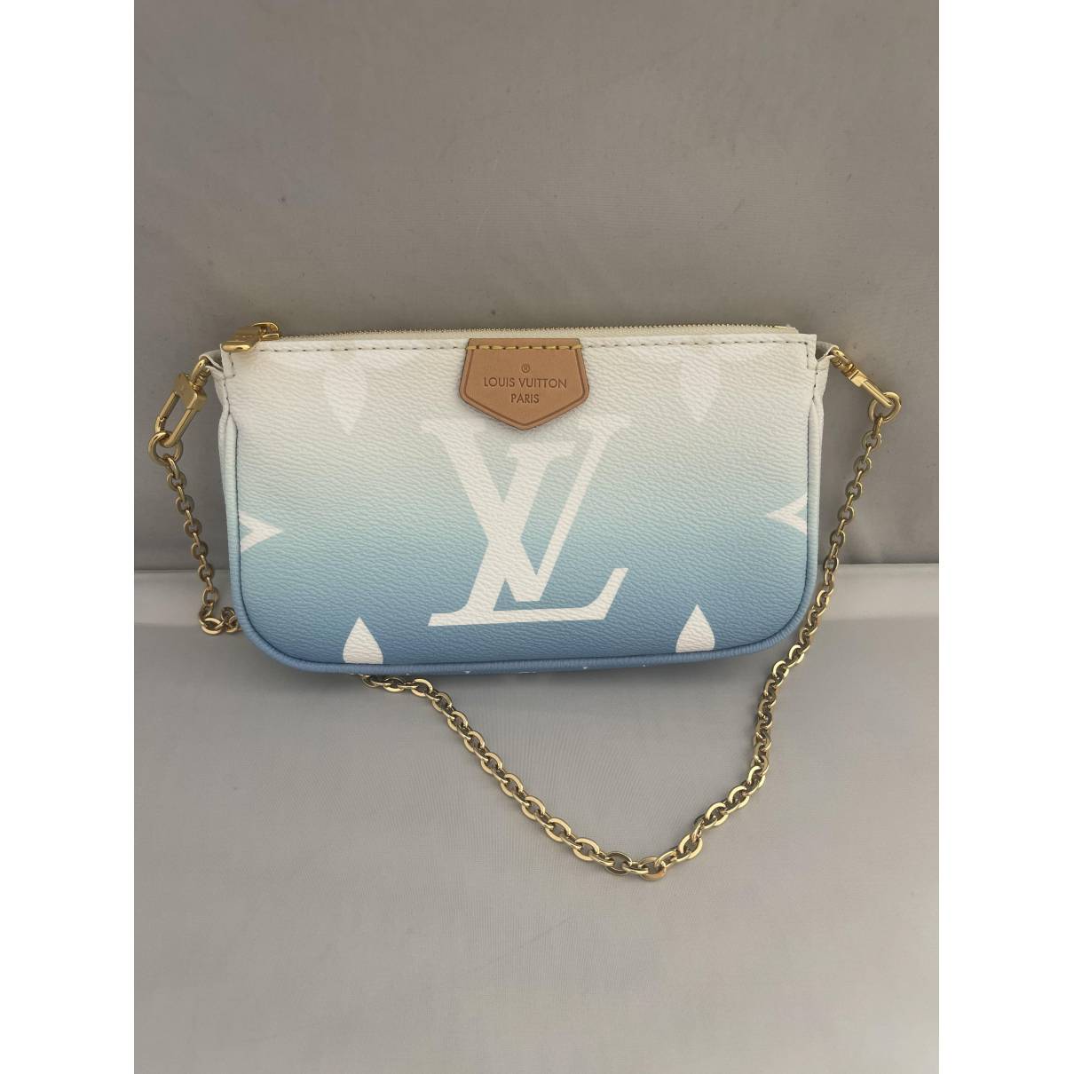 Louis Vuitton 2020 Pre-Owned Monogram Escale Mini Pochette Accessoires  Handbag - Blue for Women