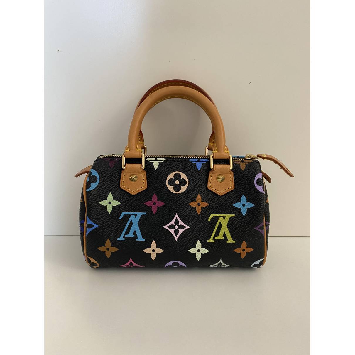 Nano speedy / mini hl cloth mini bag Louis Vuitton Multicolour in Cloth -  13839557