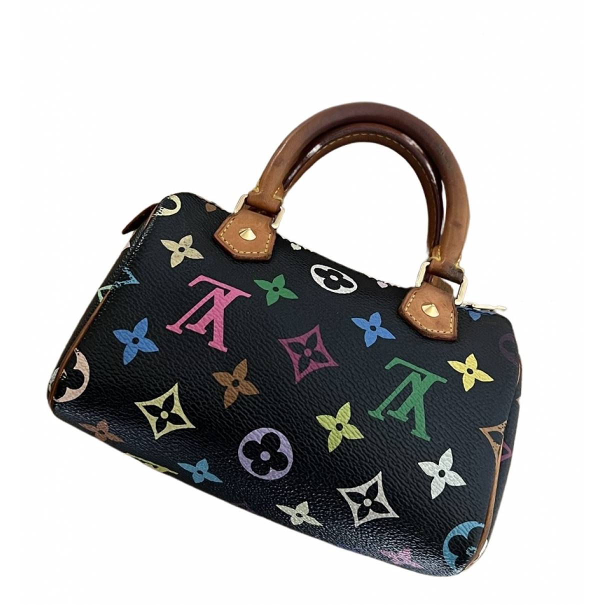 Nano speedy / mini hl cloth mini bag Louis Vuitton Multicolour in Cloth -  33975472