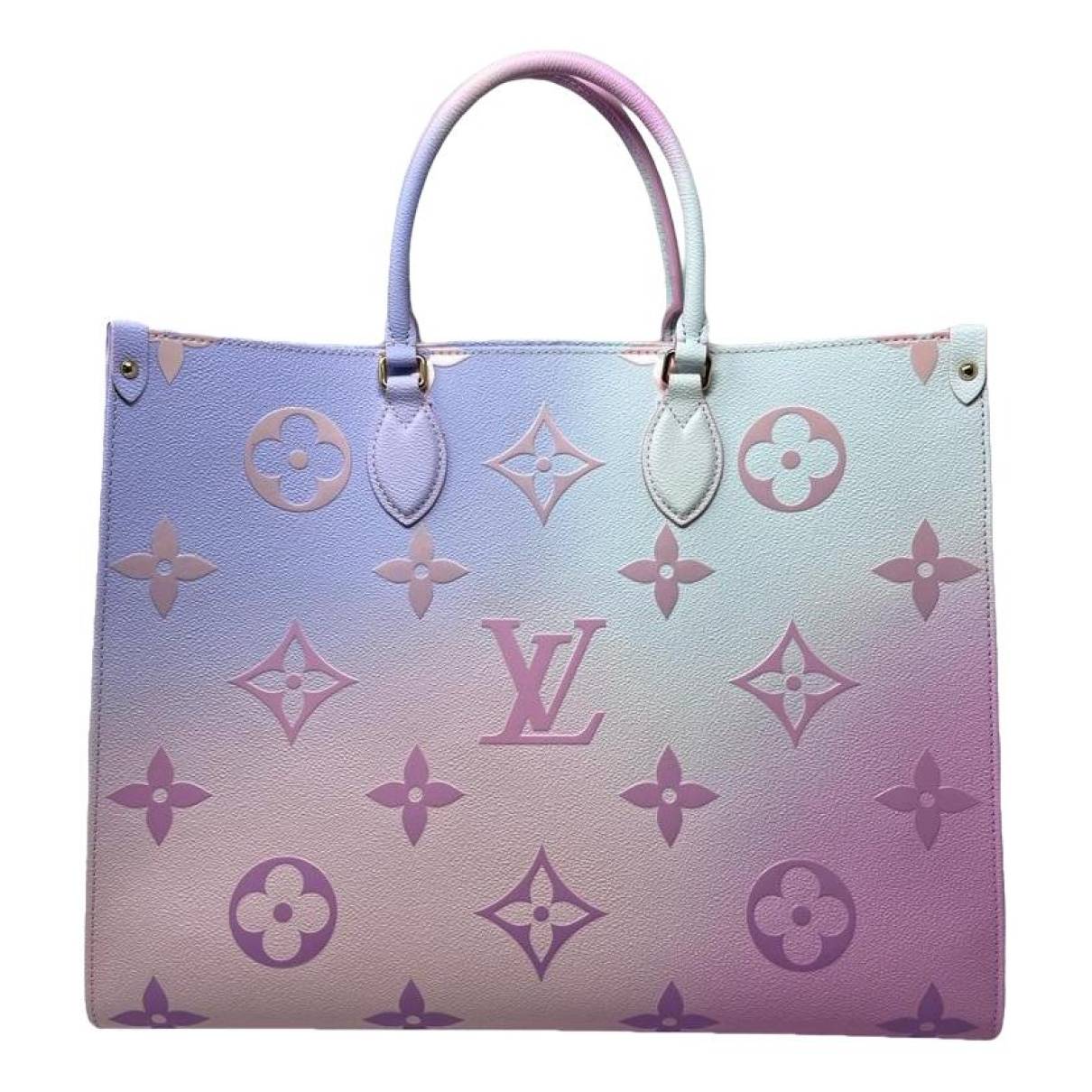 Onthego cloth tote Louis Vuitton Multicolour in Cloth - 35561315